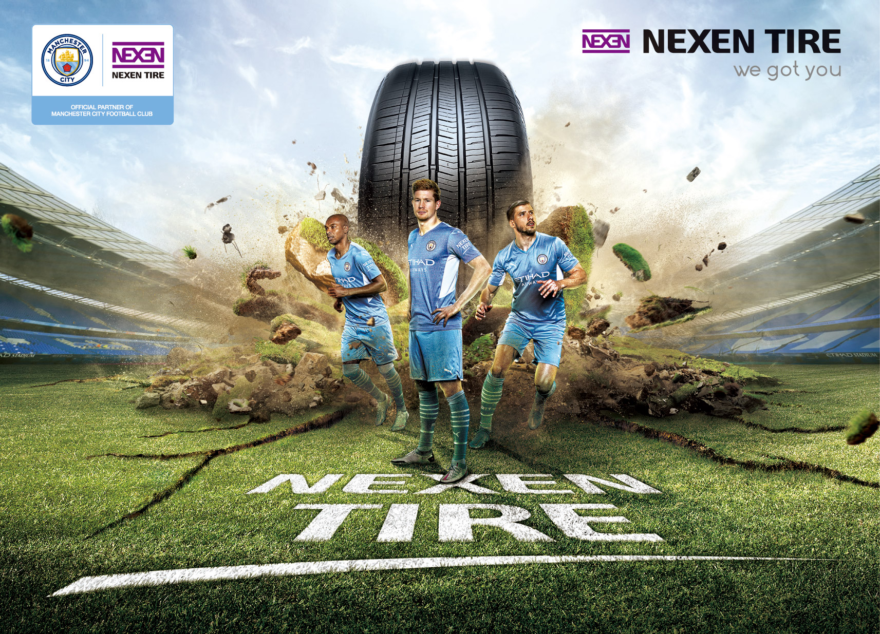 Nexen Tire › NEXEN TIRE and official partner Manchester City Football